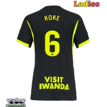 Atletico Madrid Koke #6 Replica Away Shirt Ladies 2026-27 Short Sleeve